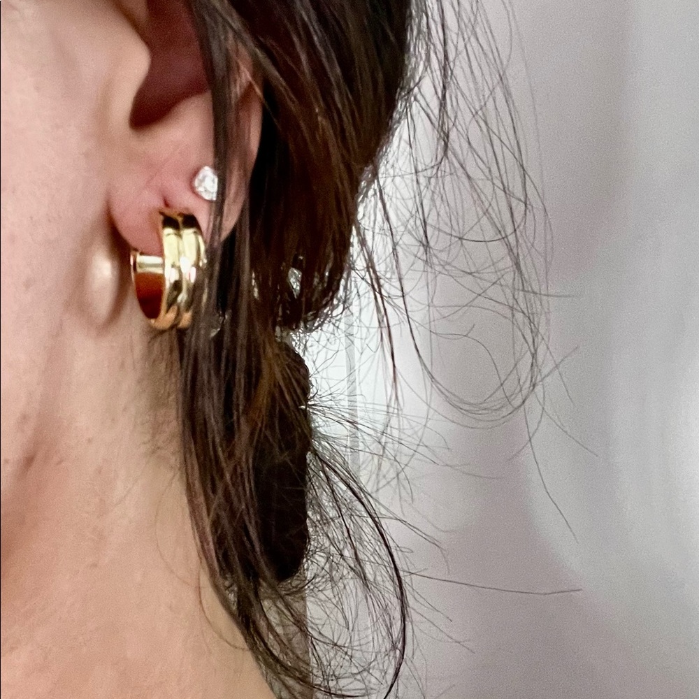 Double Stack Hoop - Picture 3 of 6